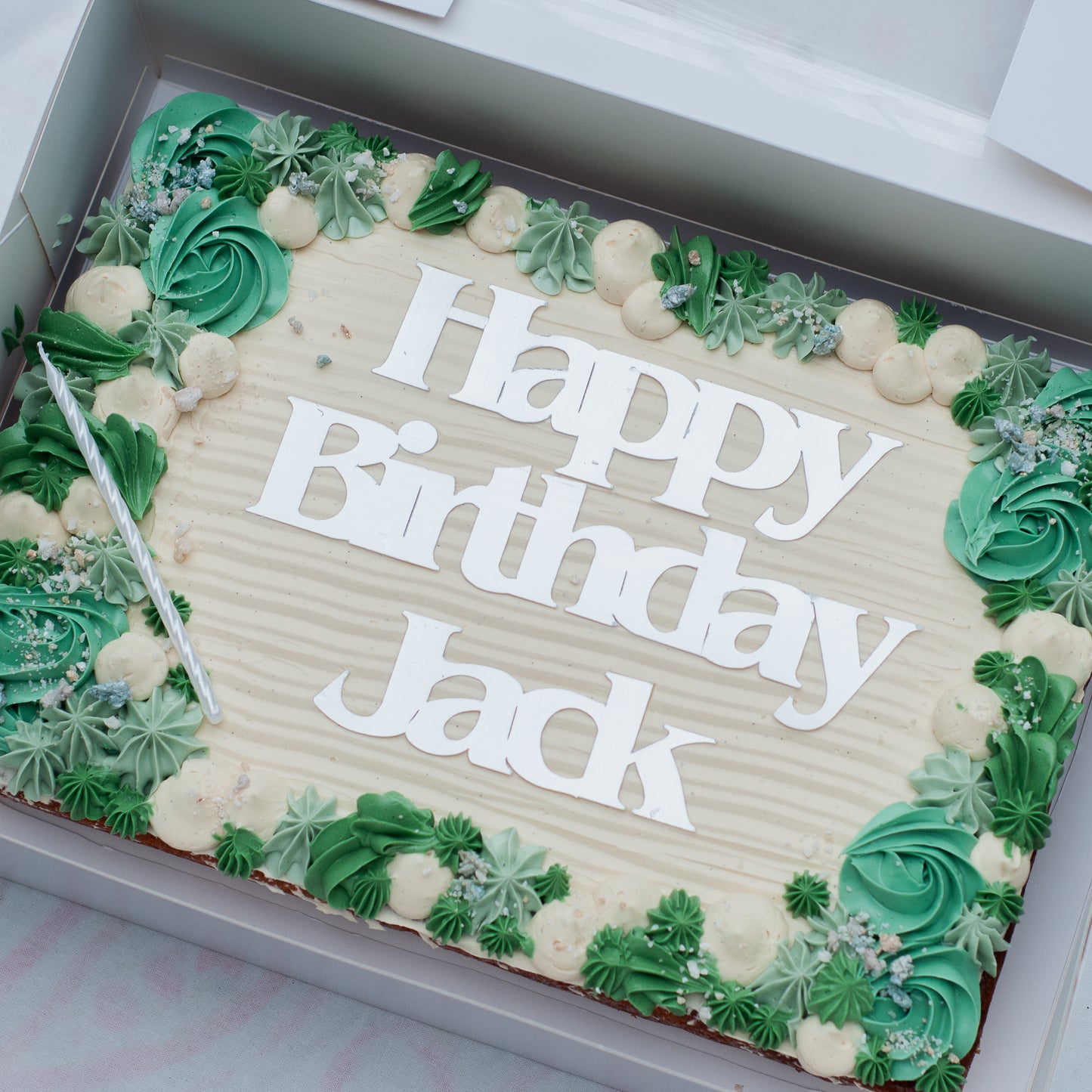“You-Choose-the-Colours” Sheet Cake