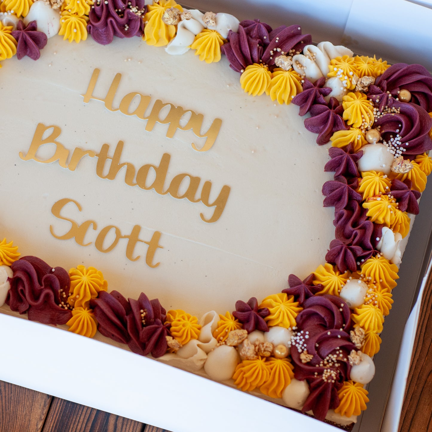 “You-Choose-the-Colours” Sheet Cake