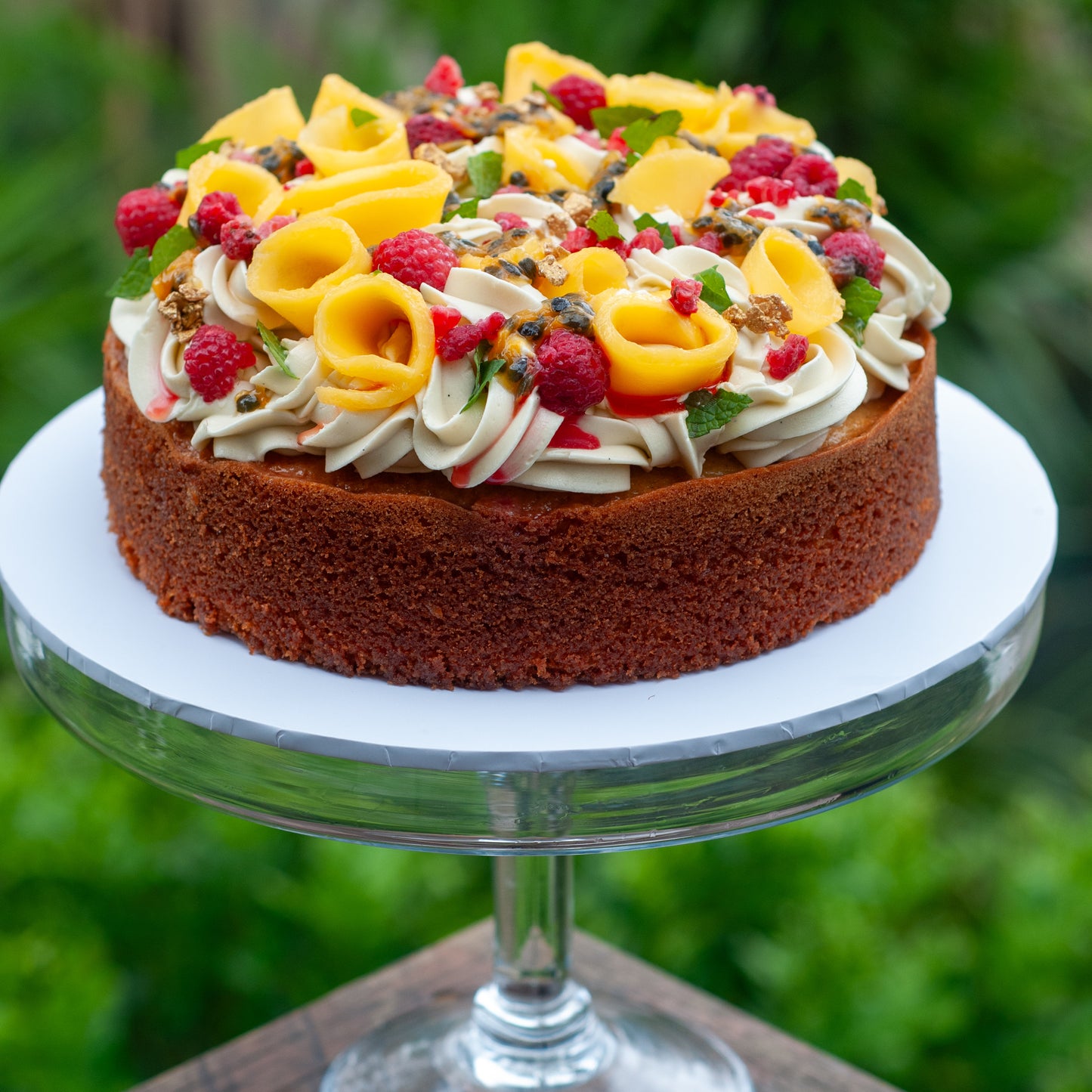 Tropical Christmas Cake