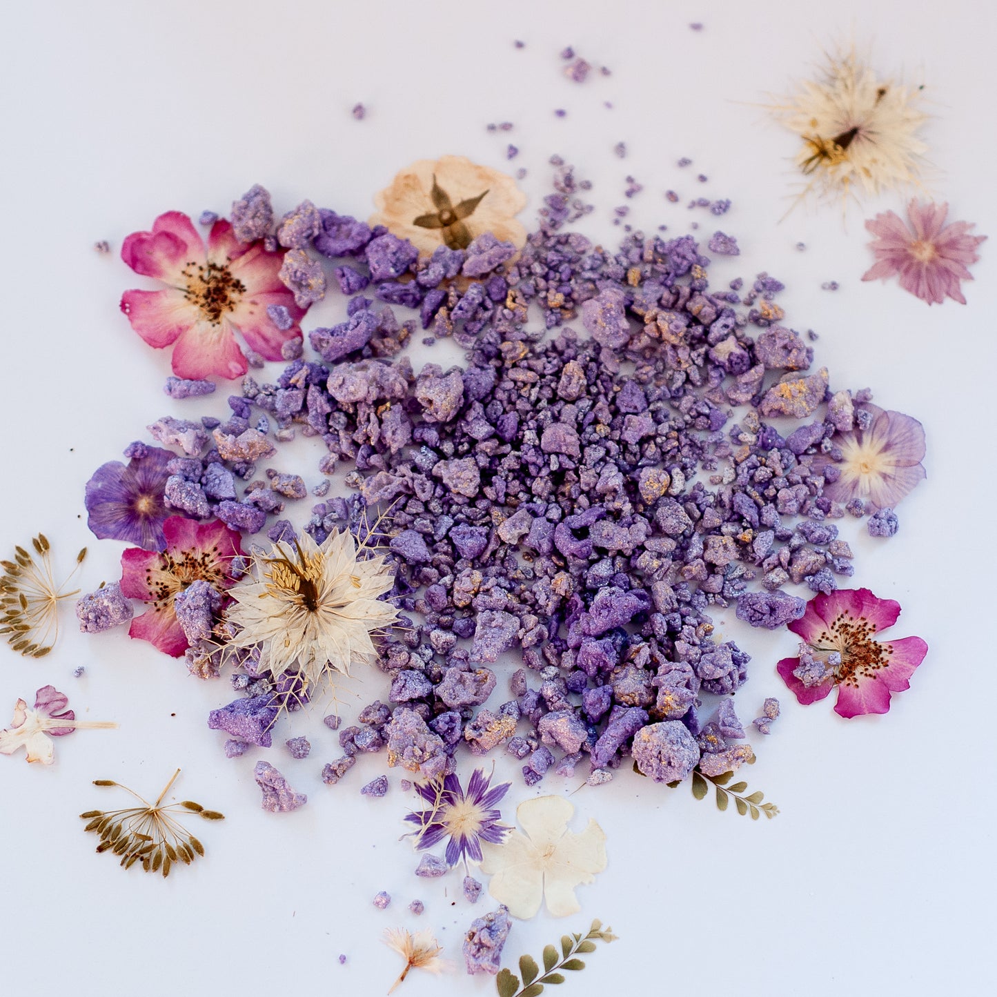 Regal Purples Crystal Sprinklings