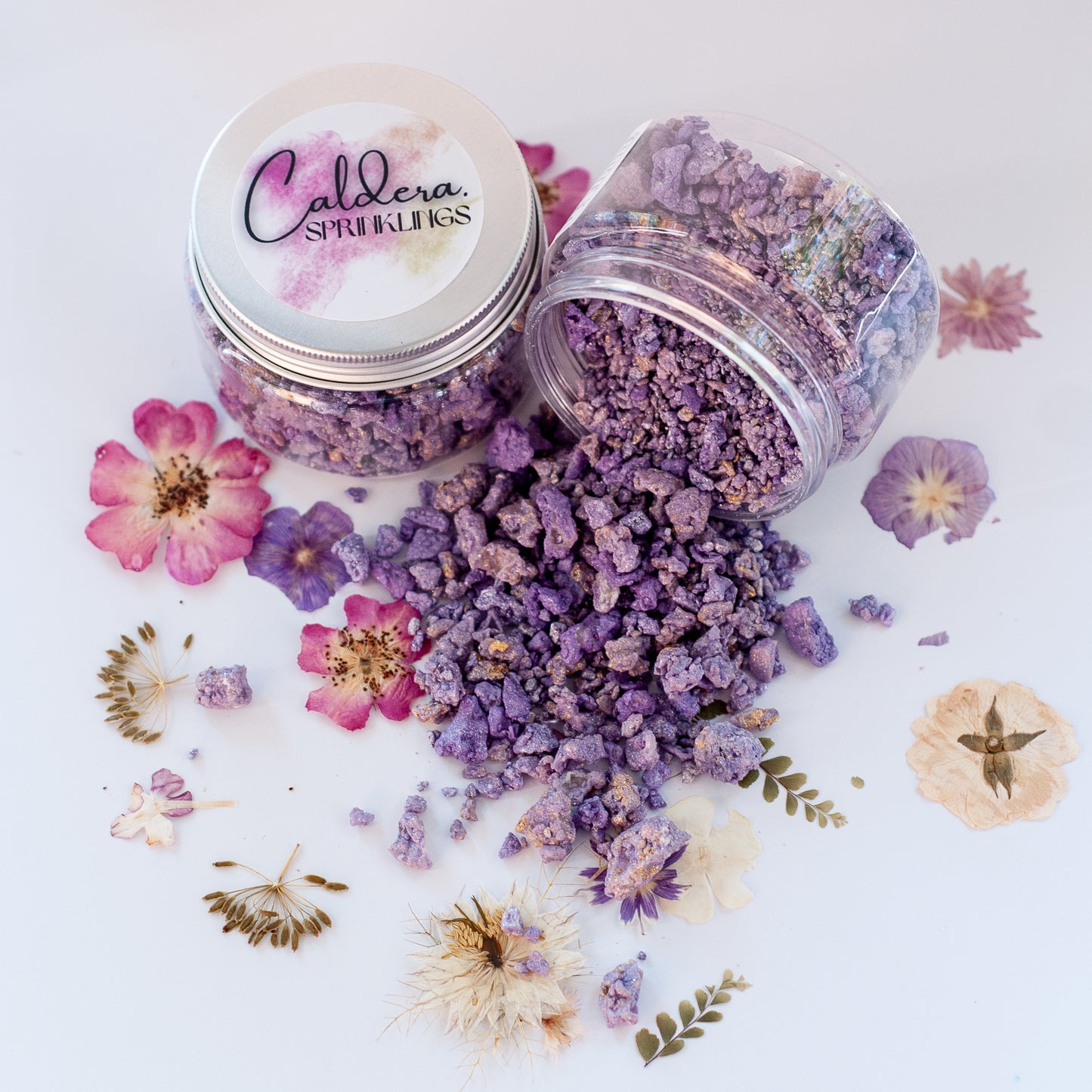 Regal Purples Crystal Sprinklings
