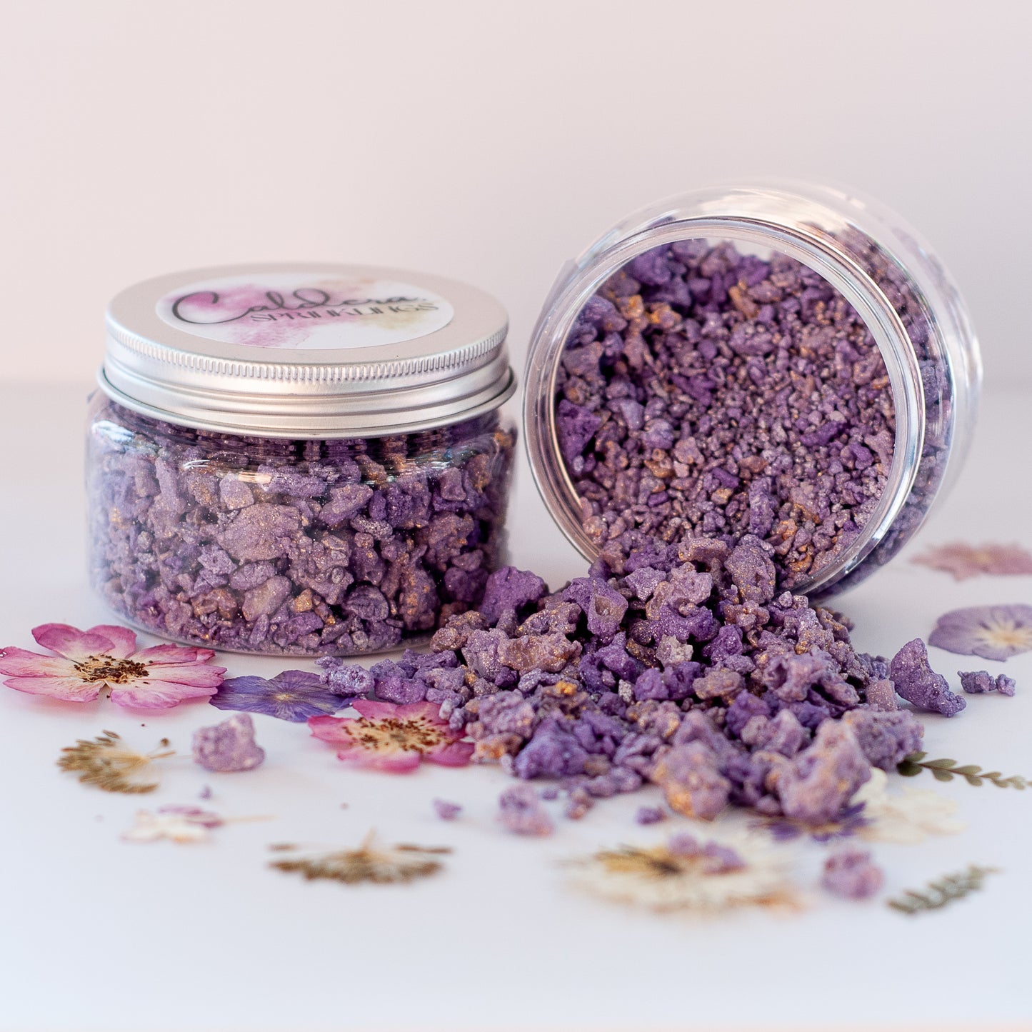Regal Purples Crystal Sprinklings