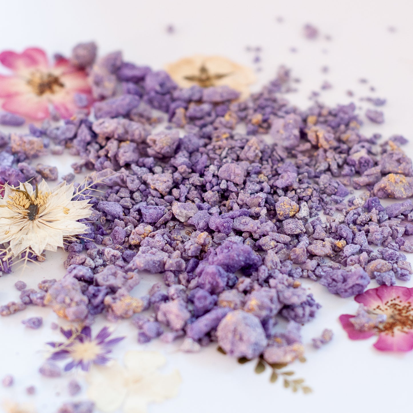 Regal Purples Crystal Sprinklings