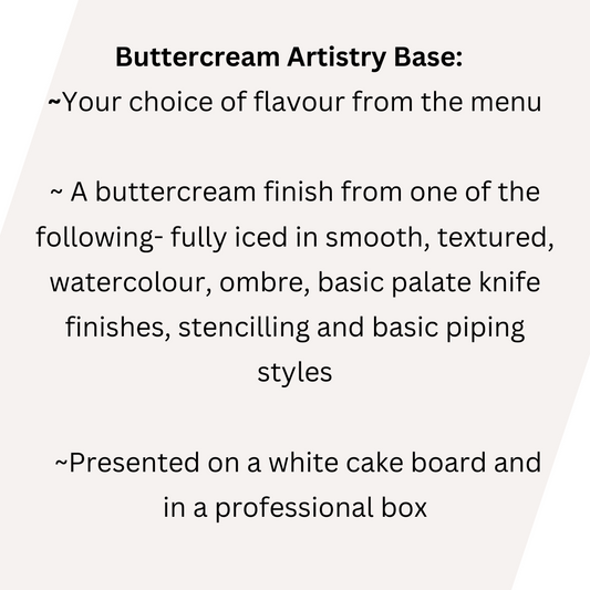 Buttercream Artistry Base