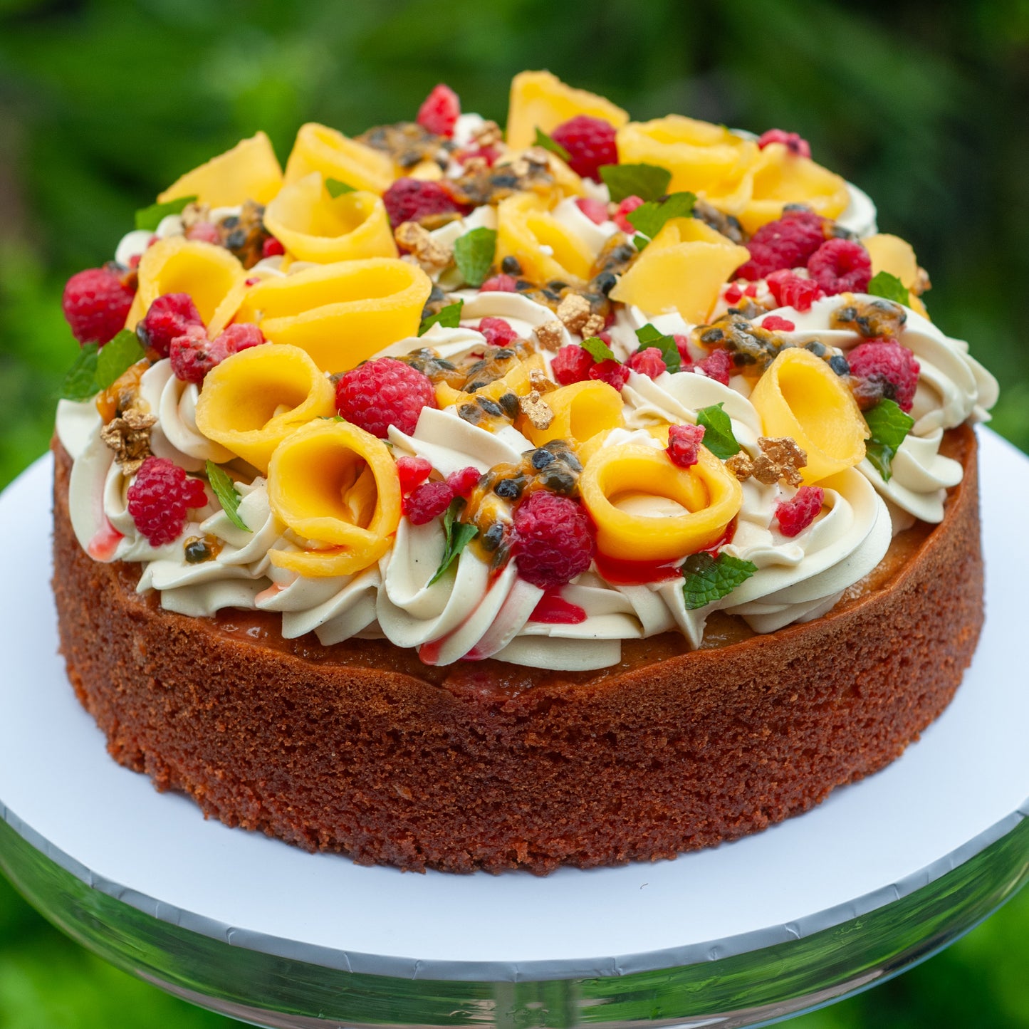 Tropical Christmas Cake