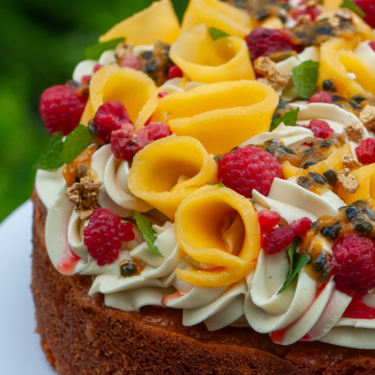 Tropical Christmas Cake
