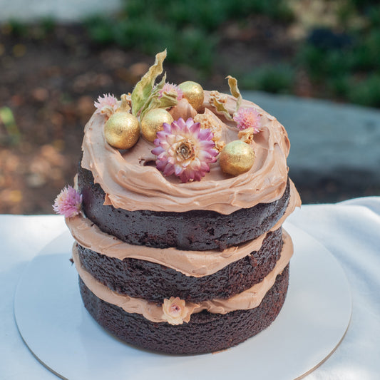 Chocolate Open Layer Cake