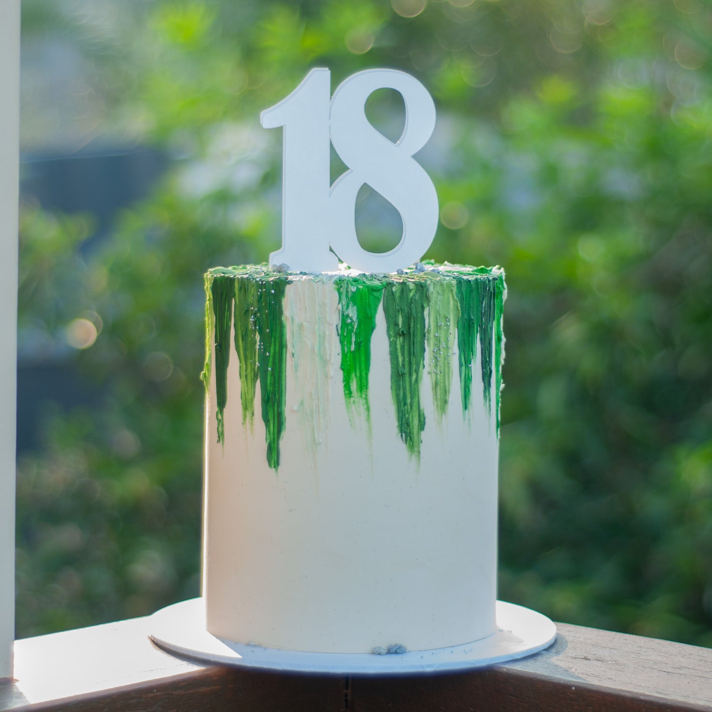 Numeral Cake Topper