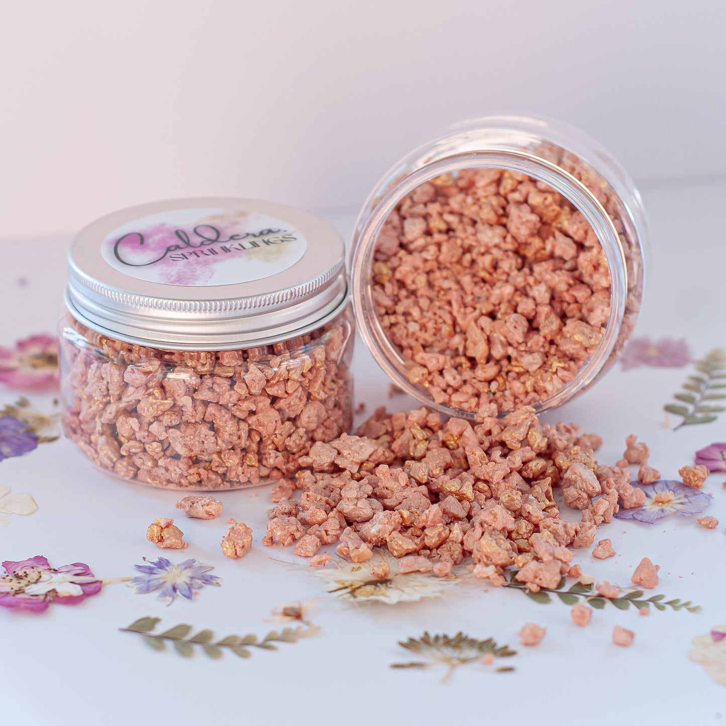 Summer Peach Crystal Sprinklings