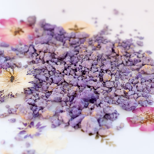 Regal Purples Crystal Sprinklings