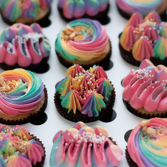 Rainbow Cupcakes
